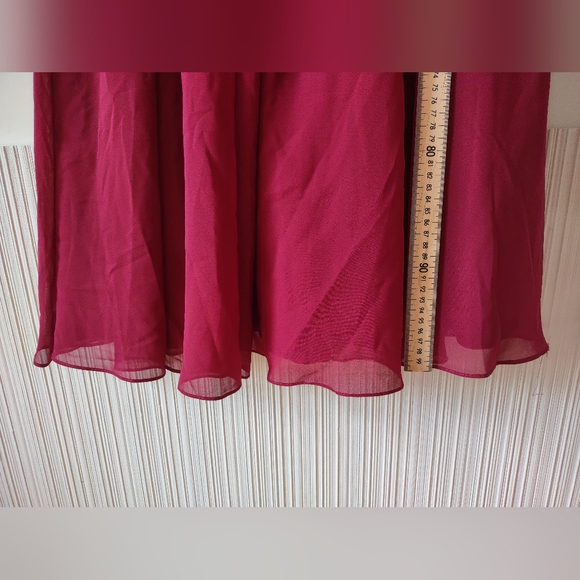 NWT - JJ's House lace Chiffon Short Flowy Sleeveless Dress - Size 10 - Picture 7 of 10